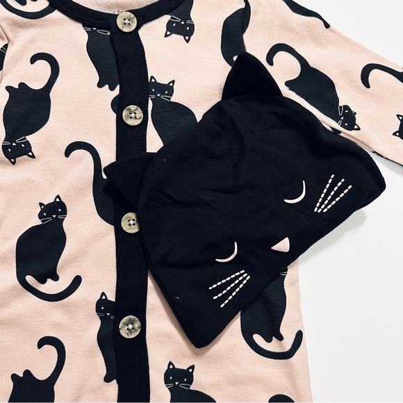 Baby Girl Cat Romper - Picture 6 of 8